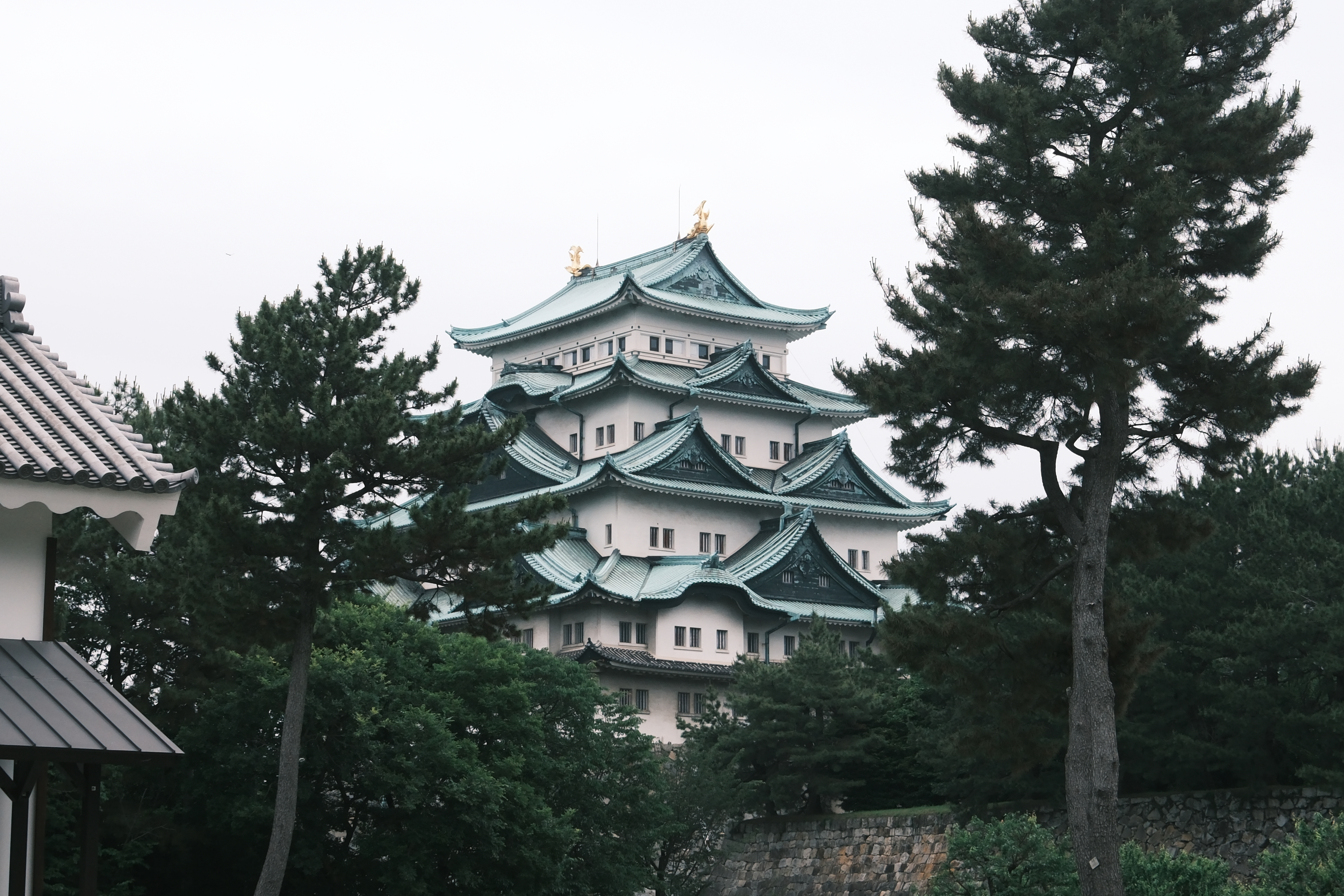 ปราสาทนาโกย่ามองจากไกล