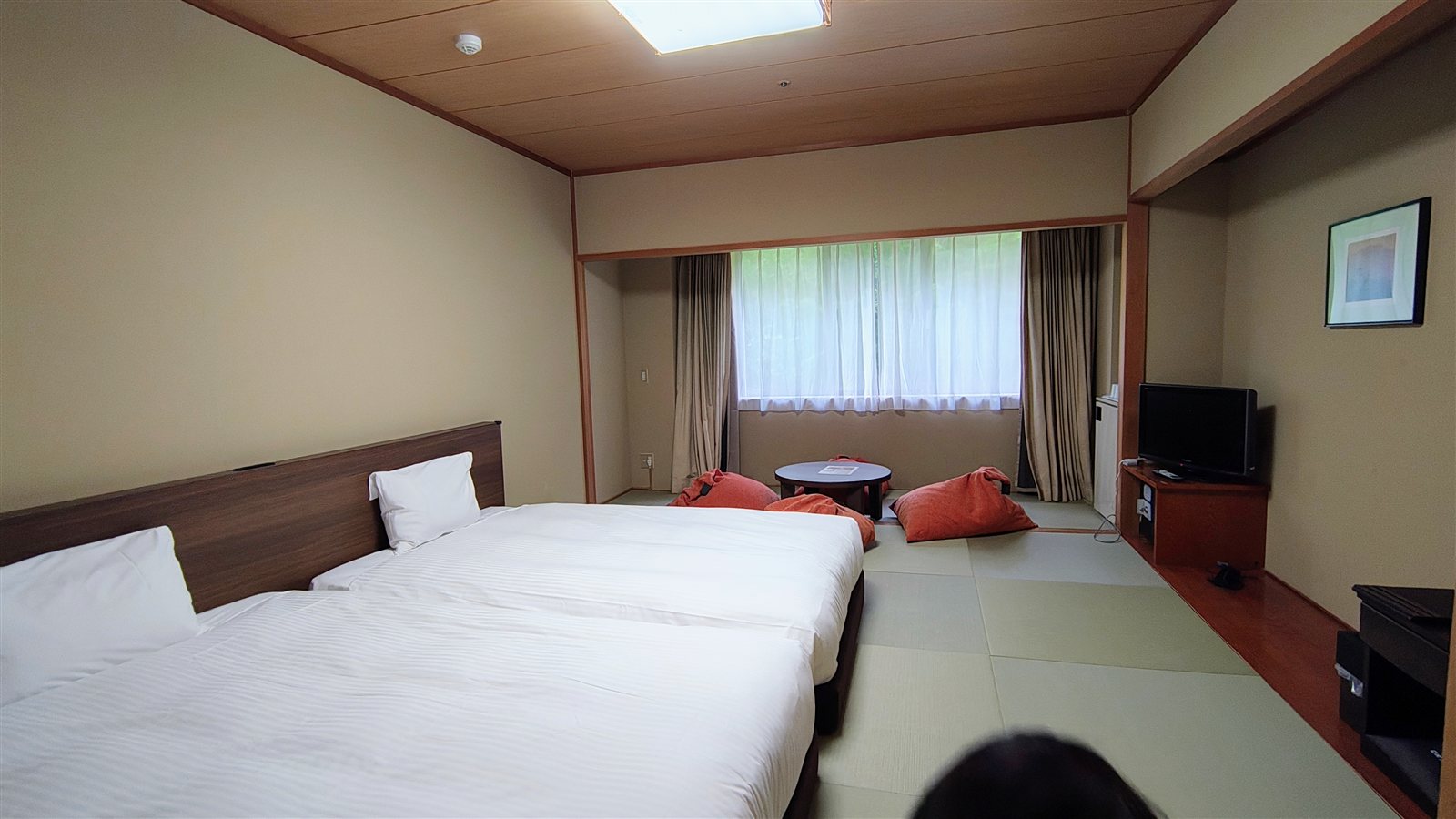 ห้องพักสไตล์ญี่ปุ่นผสมเตียง Grand Mercure Yatsugatake